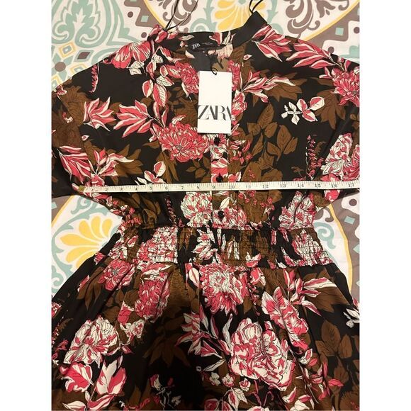 NWT  Printed Mini Dress - XSmall - Floral - Picture 12 of 16
